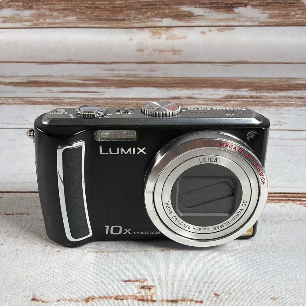 Panasonic Lumix DMC-TZ5 9.1MP 10x Zoom FOR PARTS REPAIR Display Issue